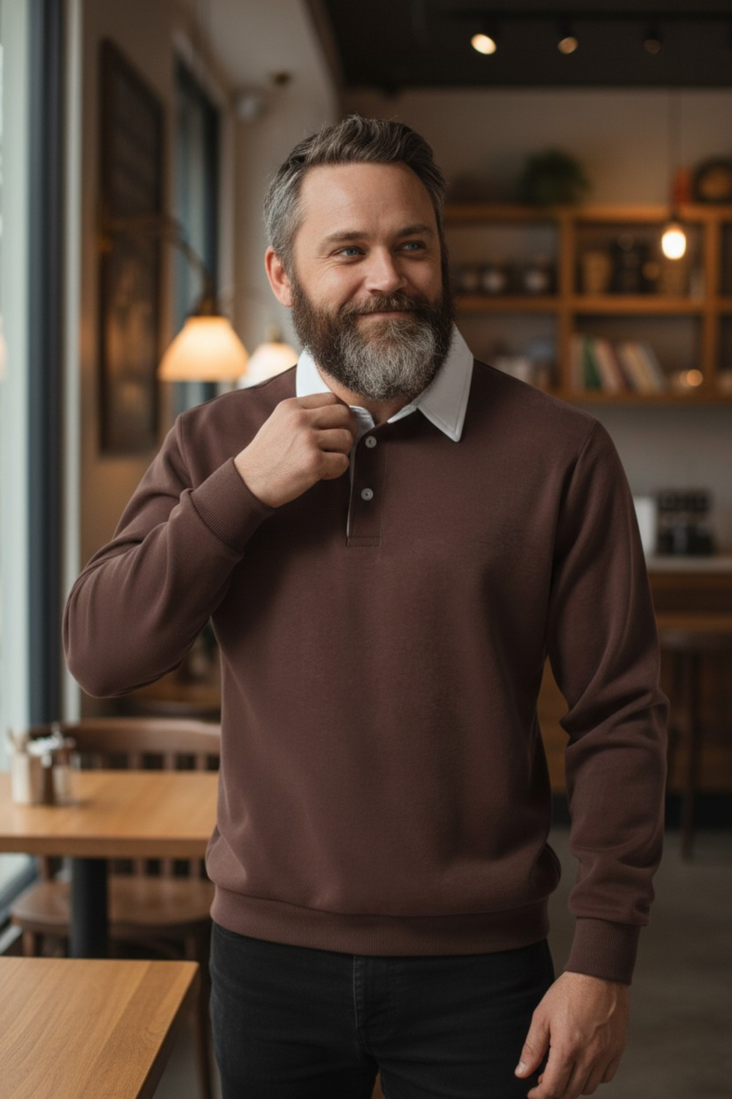 Lucas’™ | Tijdloze Polo Kraag Trui