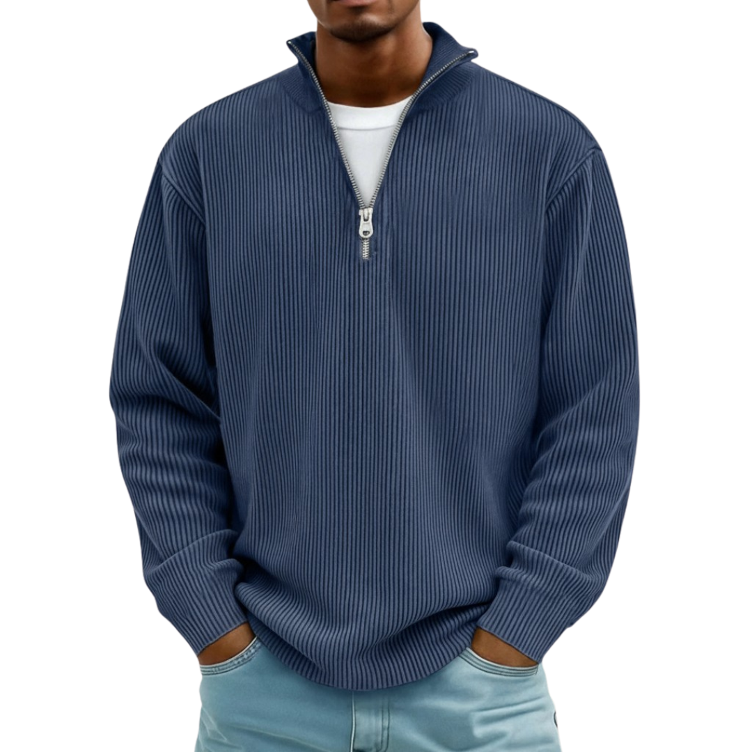 Lior Luxe Halve Rits Trui