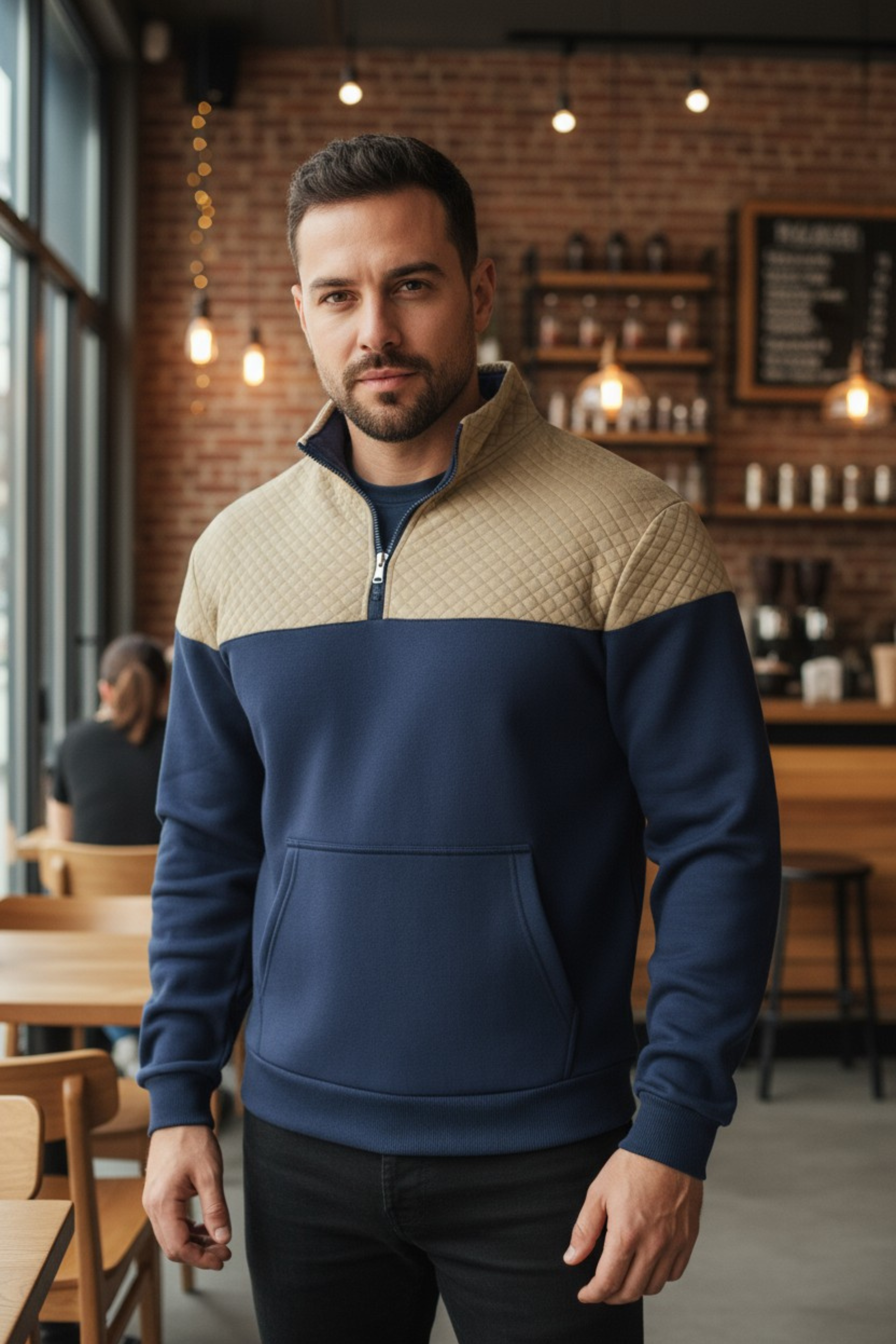 Damon™ | Stijlvolle Halve Rits Pullover