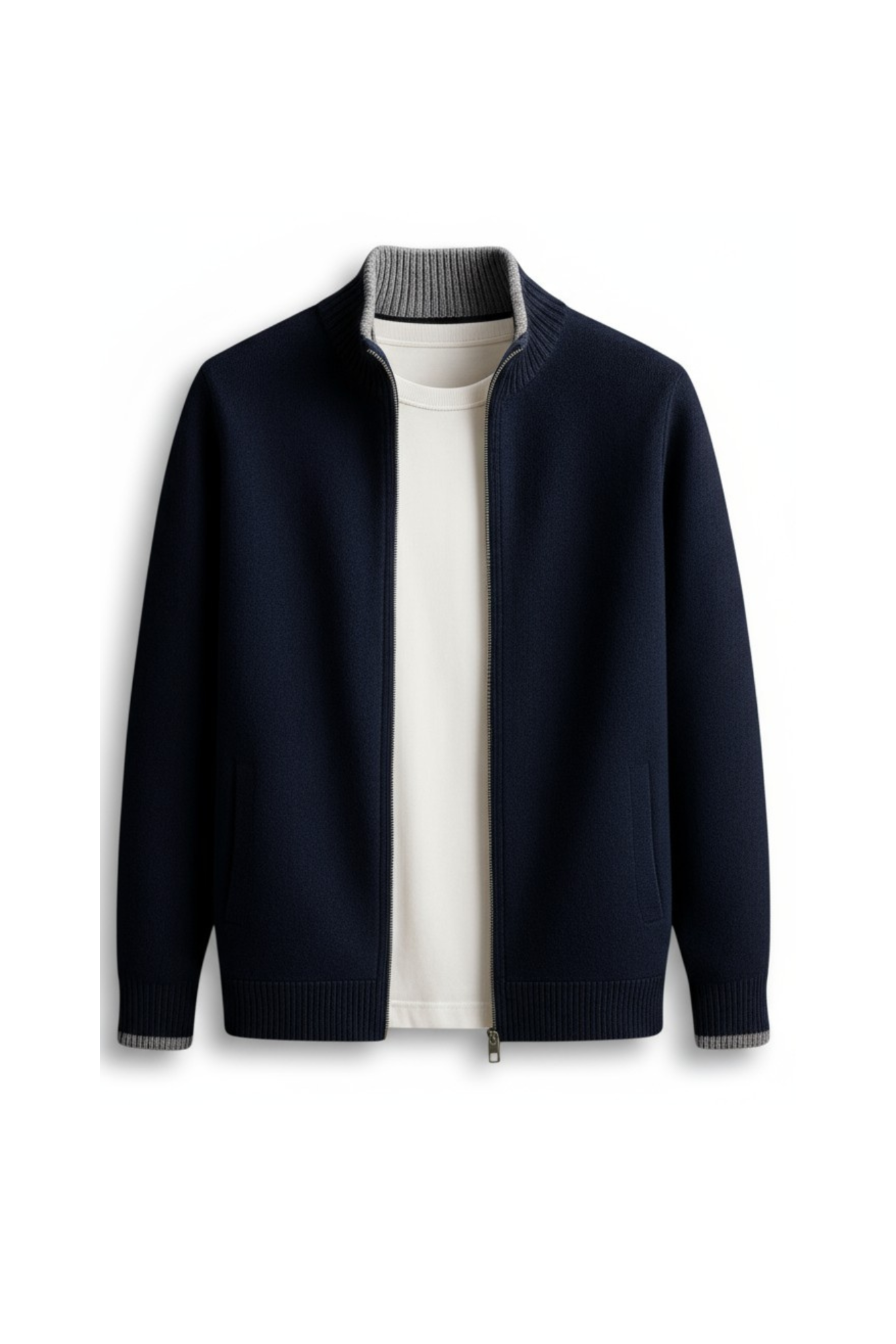 Dante Classic Gebreide Rits Vest