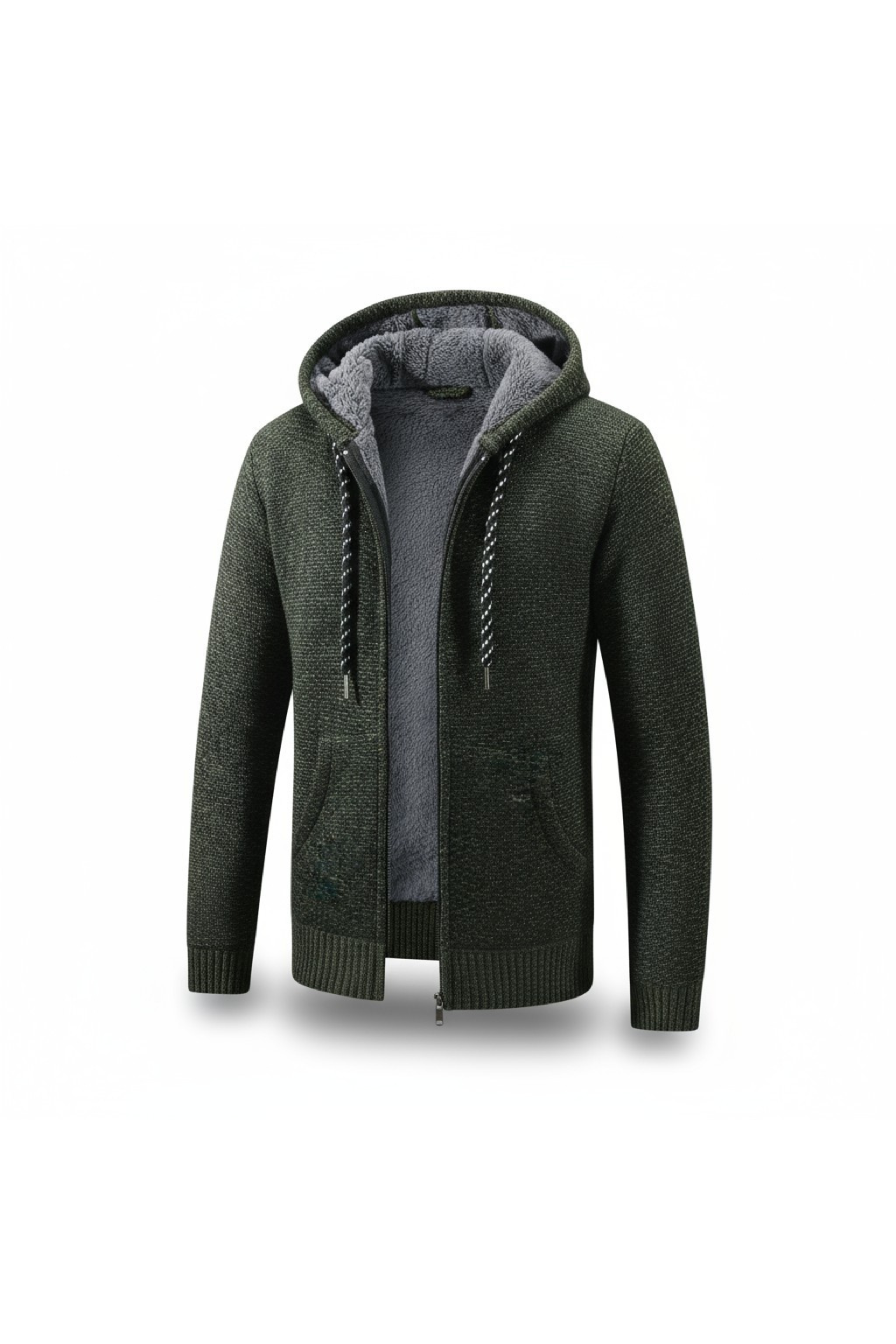 Veliro™ Gebreide Hoodie met Warme Voering
