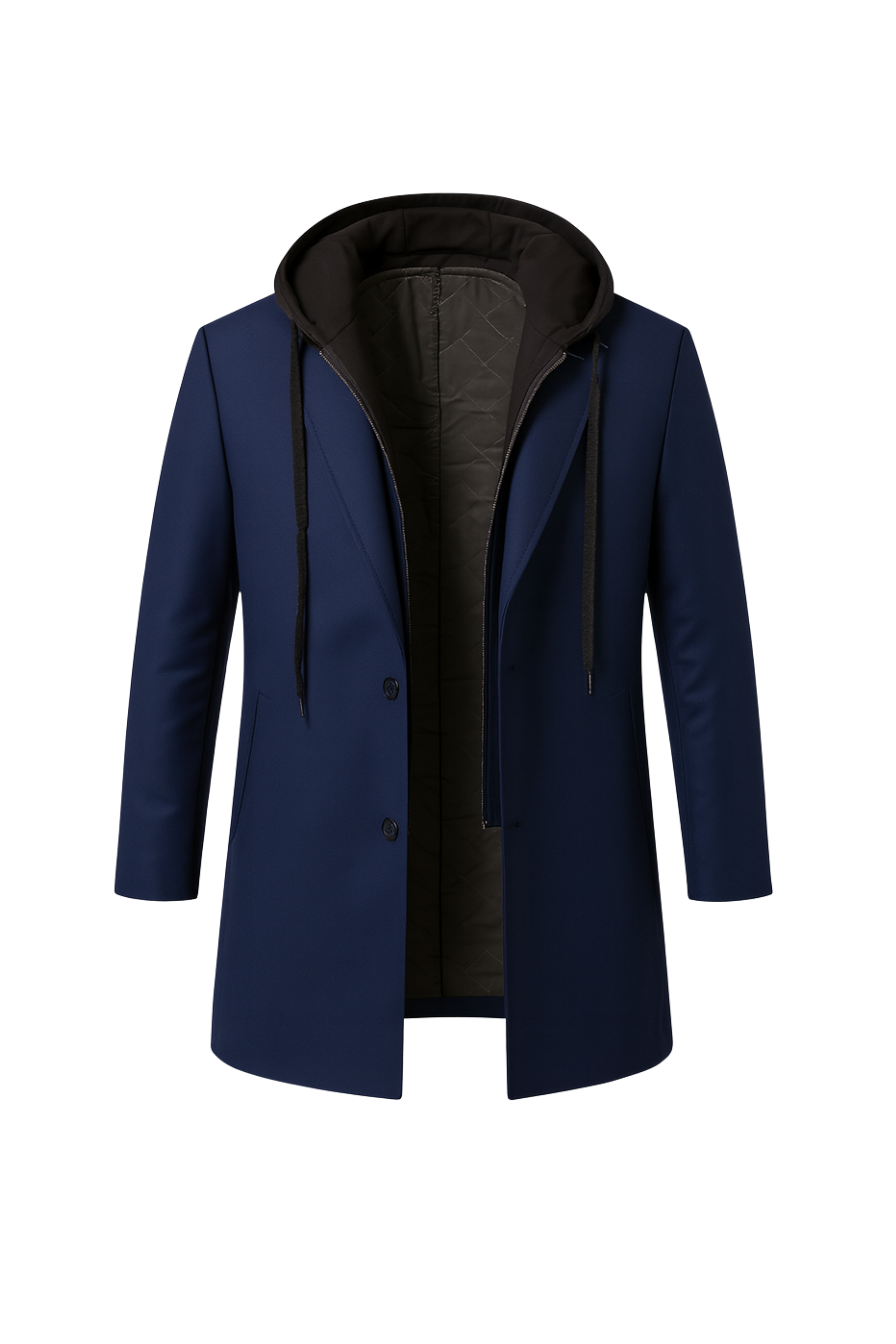 Lucenzo™ | Moderne Trench Met Capuchon