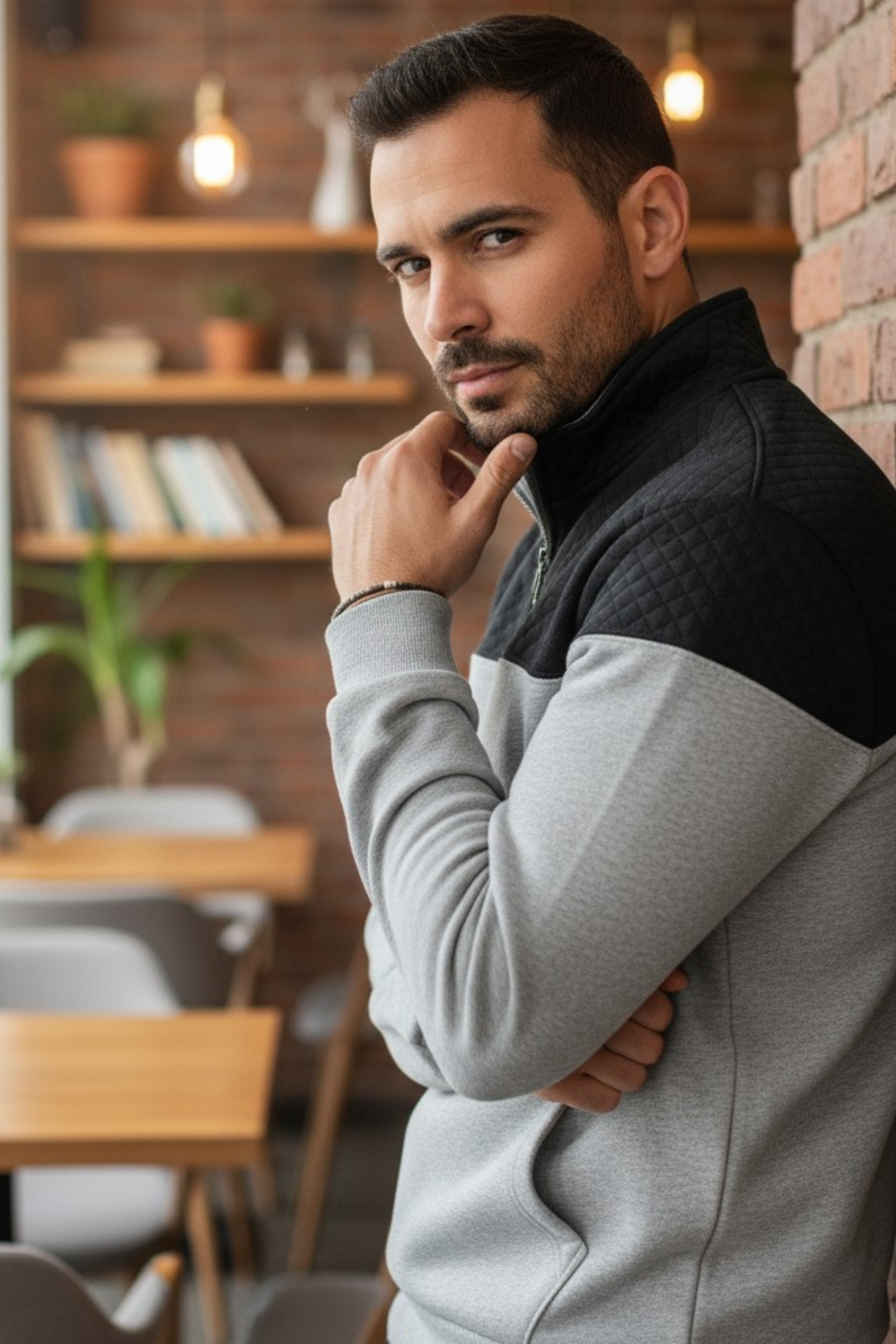 Damon™ | Stijlvolle Halve Rits Pullover