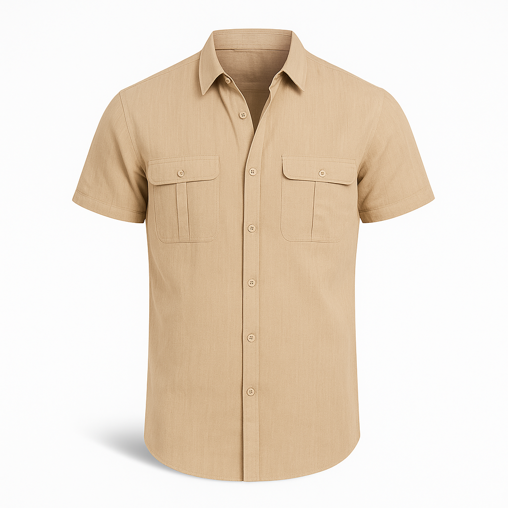 Breeze Zomer Shirt met Borstzakken