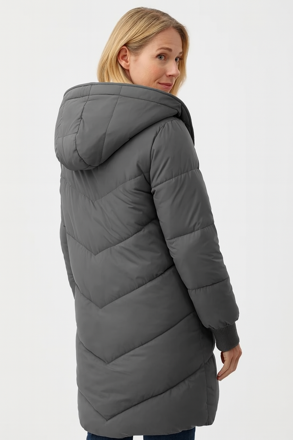 Nordelle Sherpa Pufferjas met Capuchon