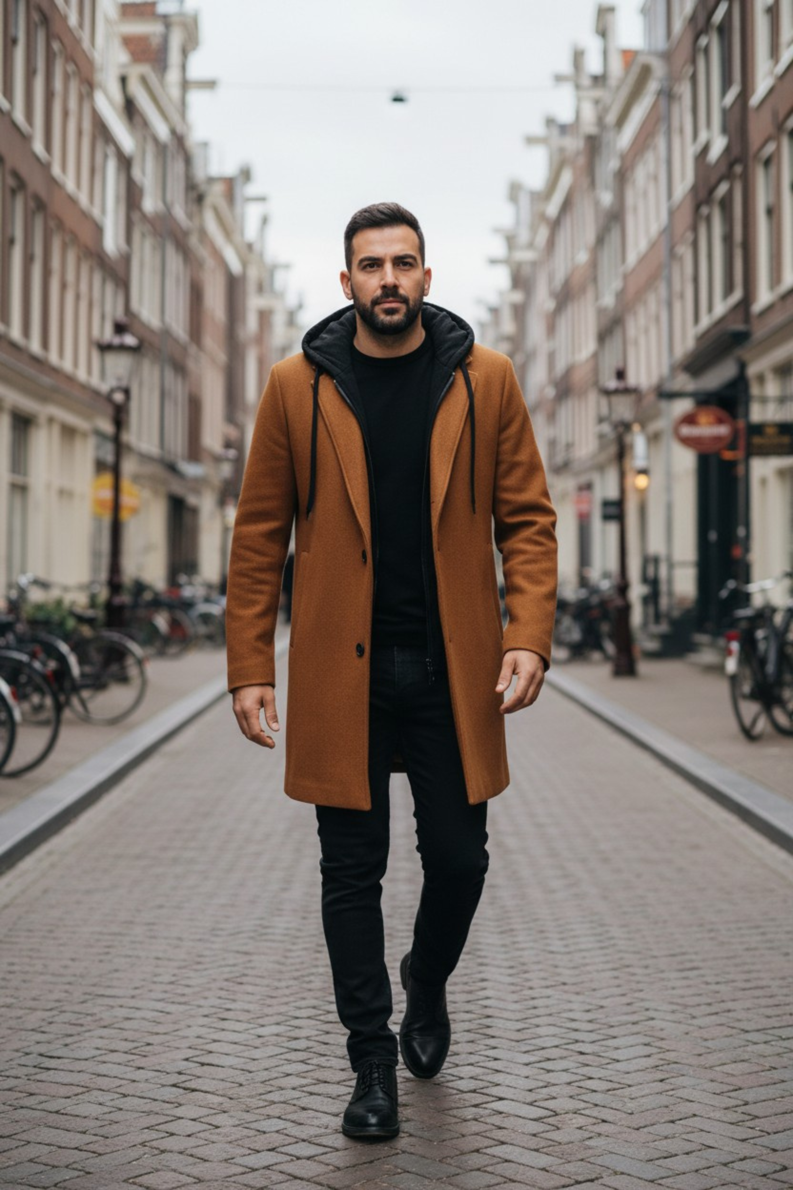 Lucenzo™ | Moderne Trench Met Capuchon