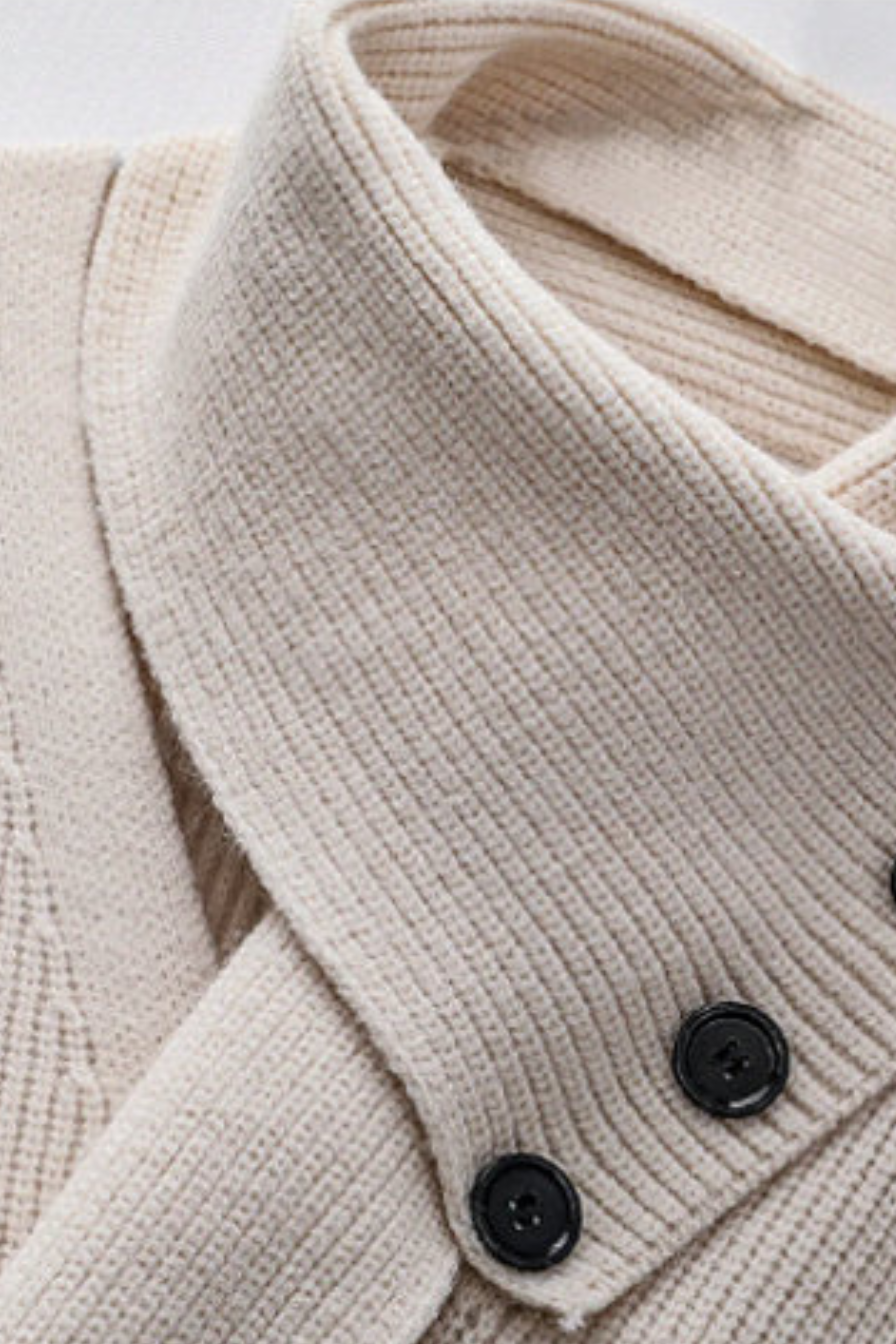 Mila's™ | Luxe Rib Knit Sweater met Sjaalkraag