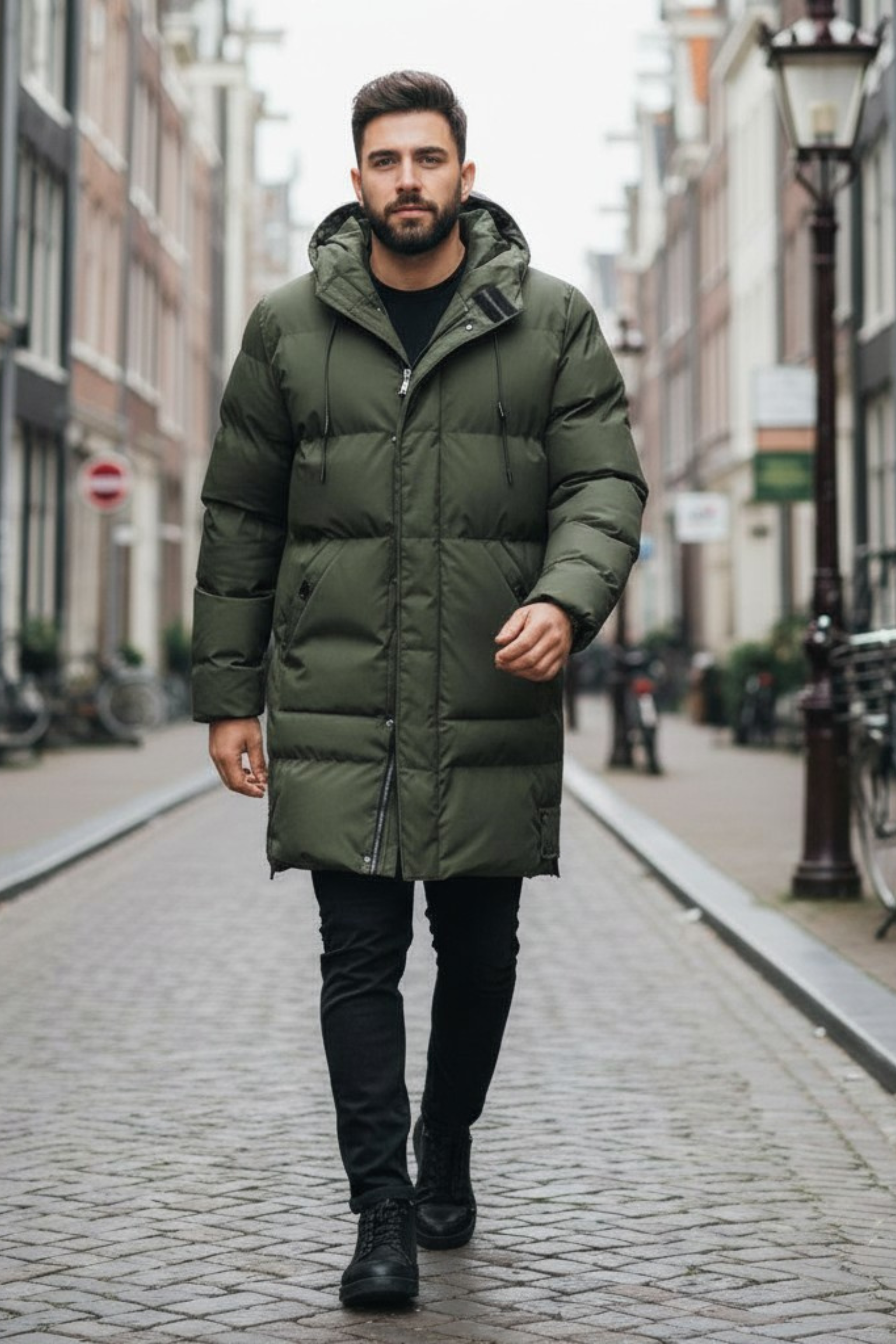 ArcticLine Lange Parka Pufferjas
