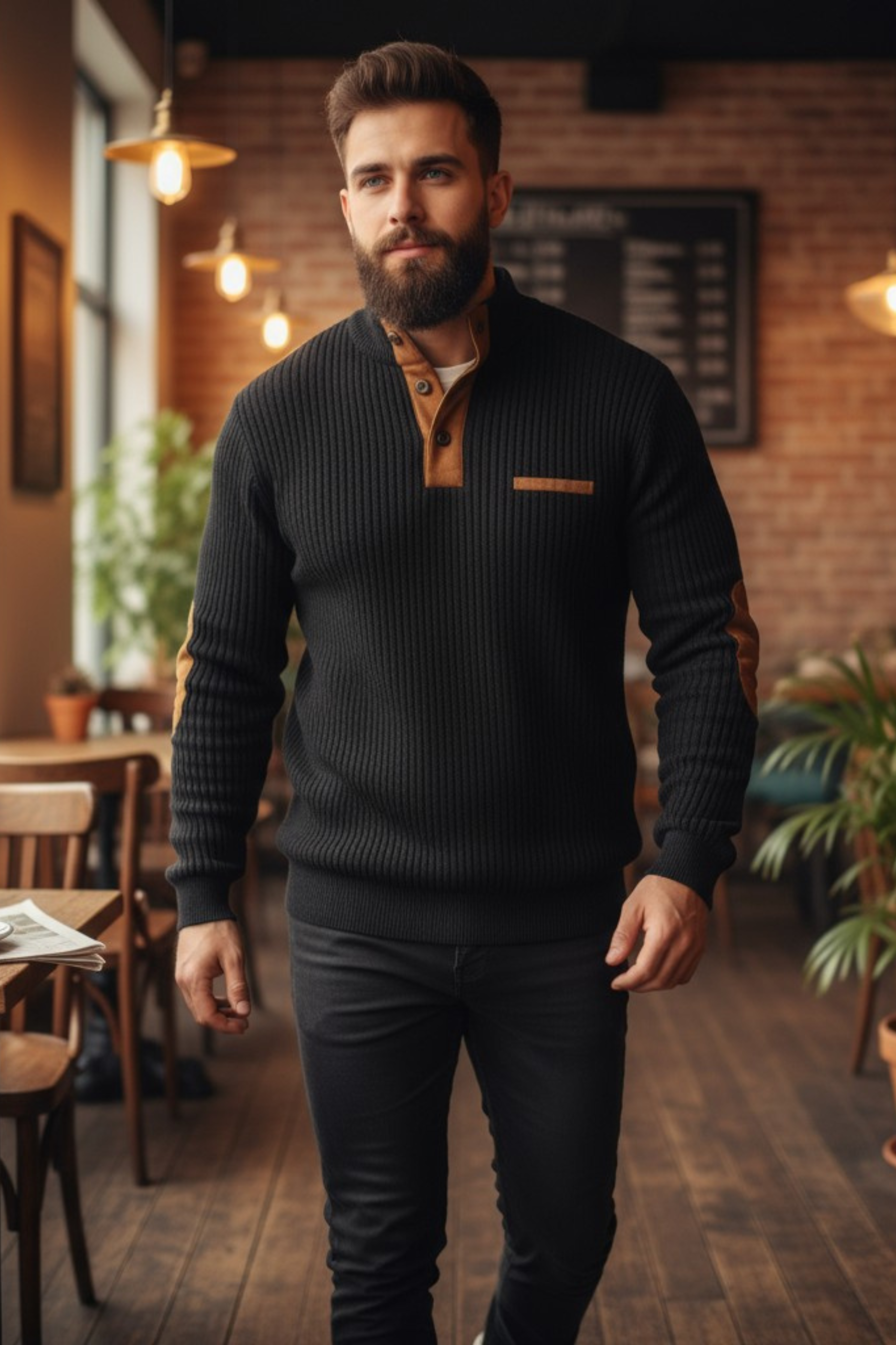 UrbanThread™ | Casual Corduroy Sweater