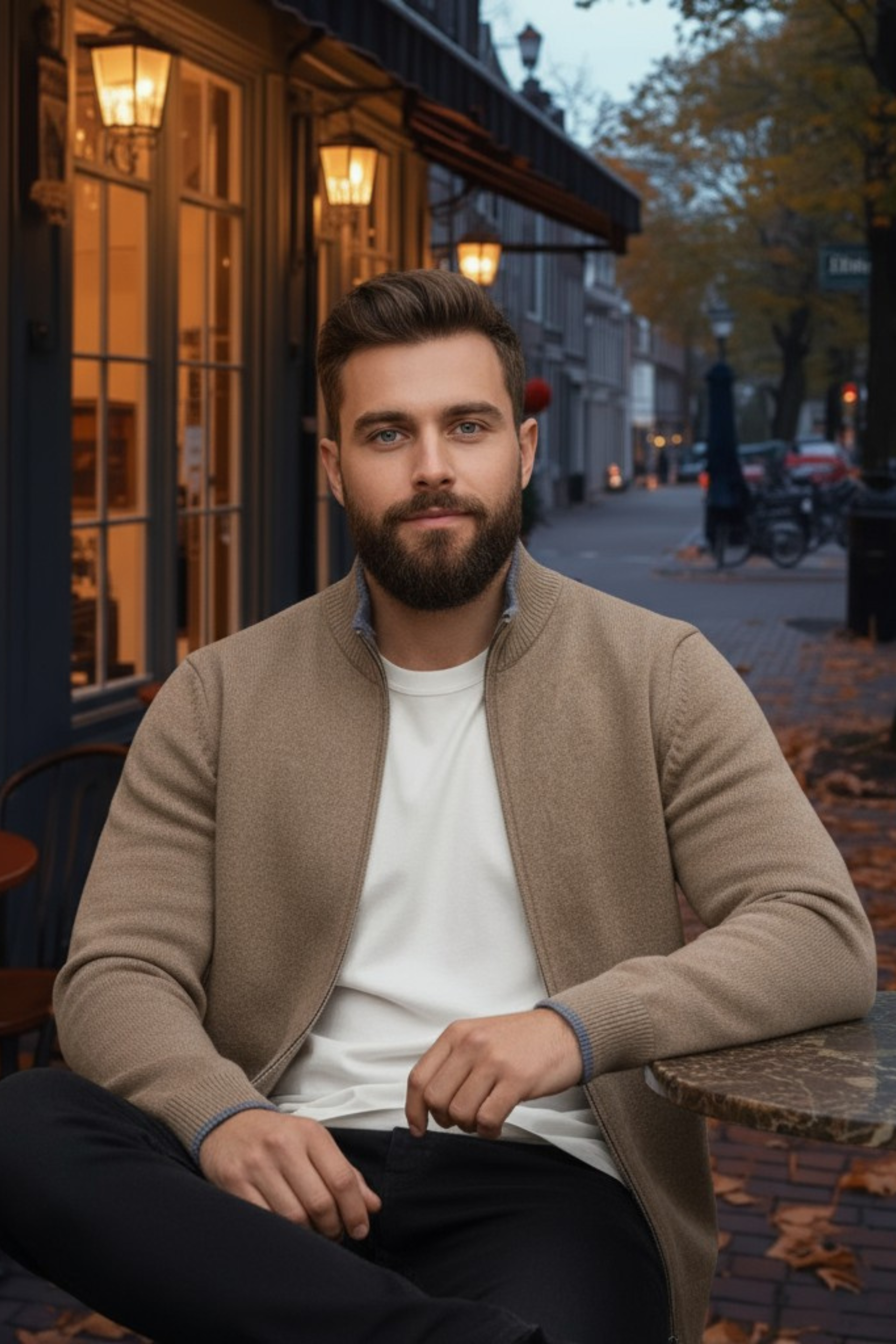 Dante Classic Gebreide Rits Vest