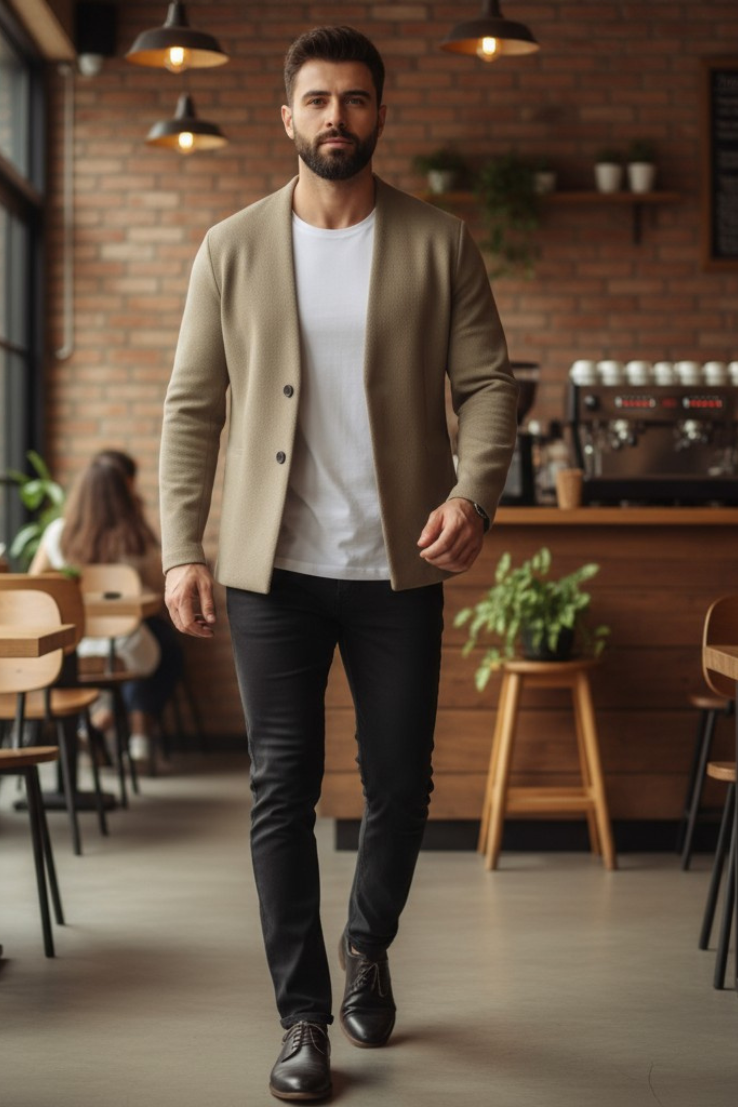 Stravero Gebreide Zakelijke vest