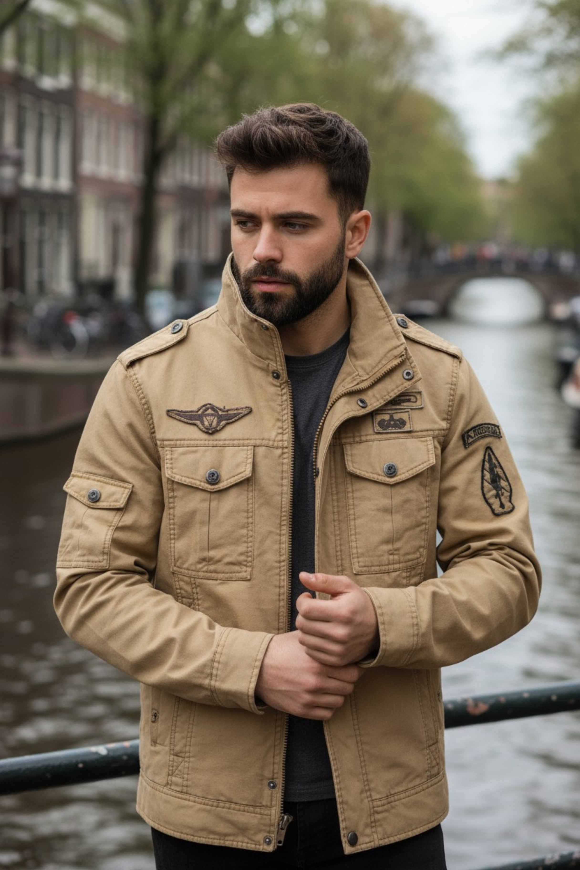 Bellatori™ | Structuur Military Jacket