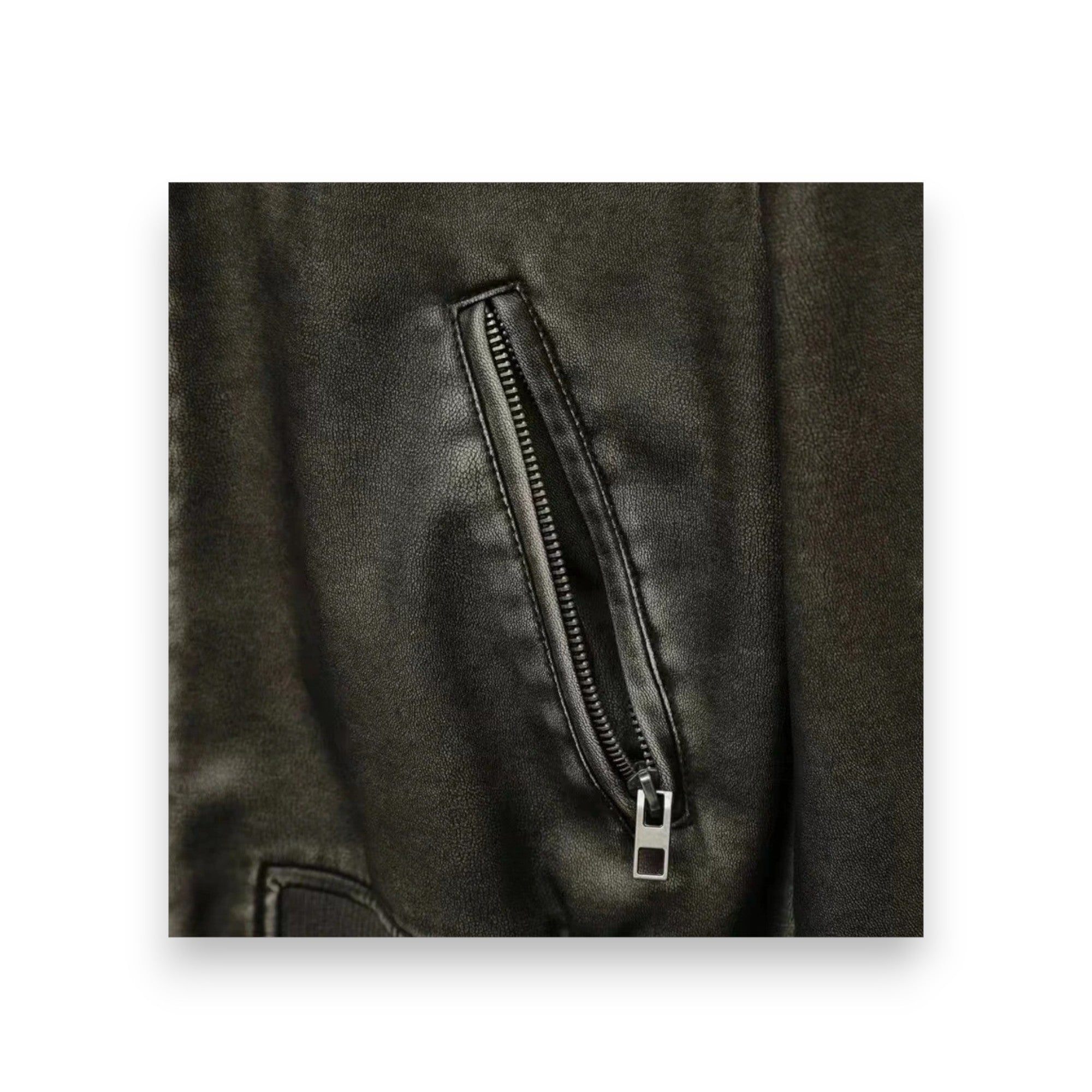 Asha's™ | Stoer & Stijlvol Kunstleren Bomberjack