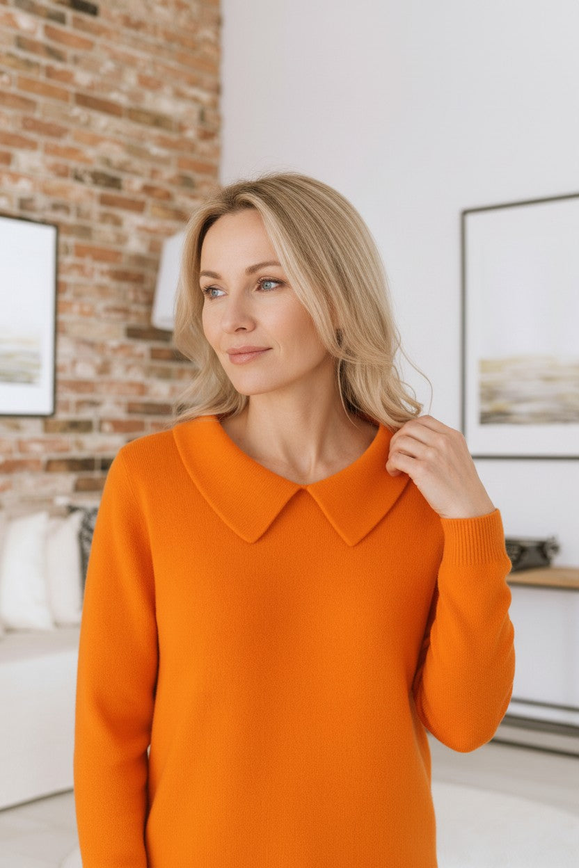 Lina’s™ | Elegante Kraag Sweater