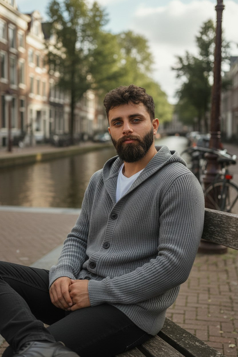 Rossi™ | Luxe Gebreide Herenvest