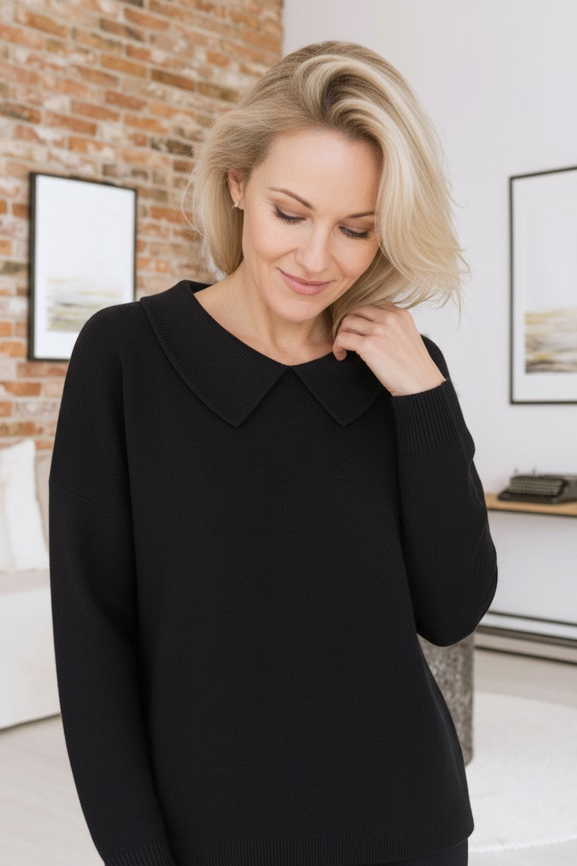 Lina’s™ | Elegante Kraag Sweater