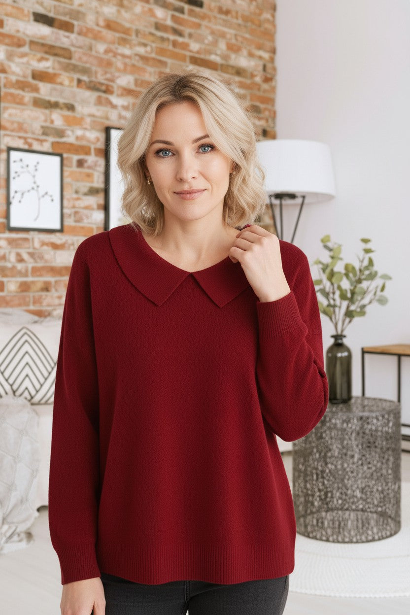 Lina’s™ | Elegante Kraag Sweater