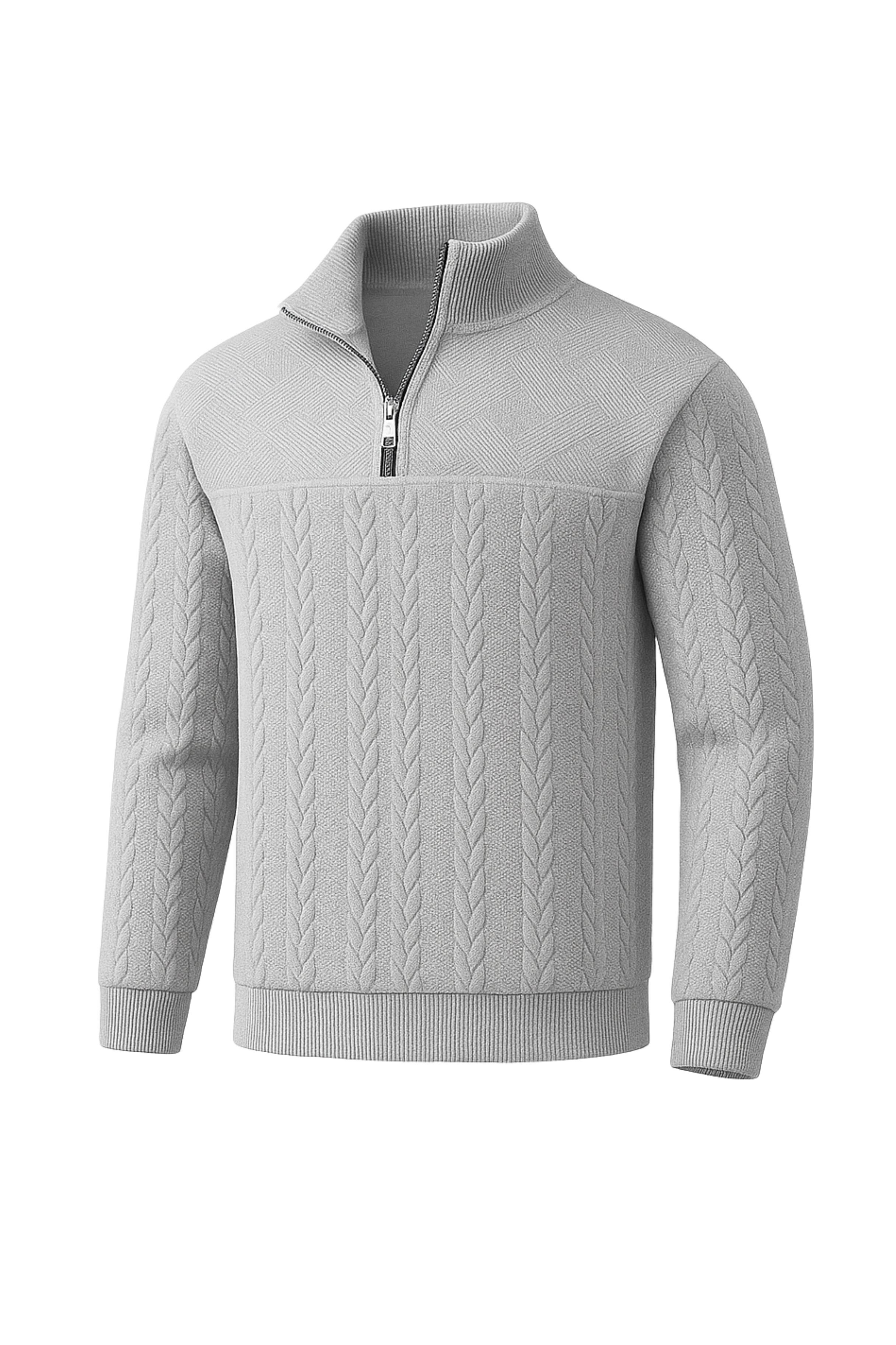 Savoir Kabel Quarter Zip Sweater