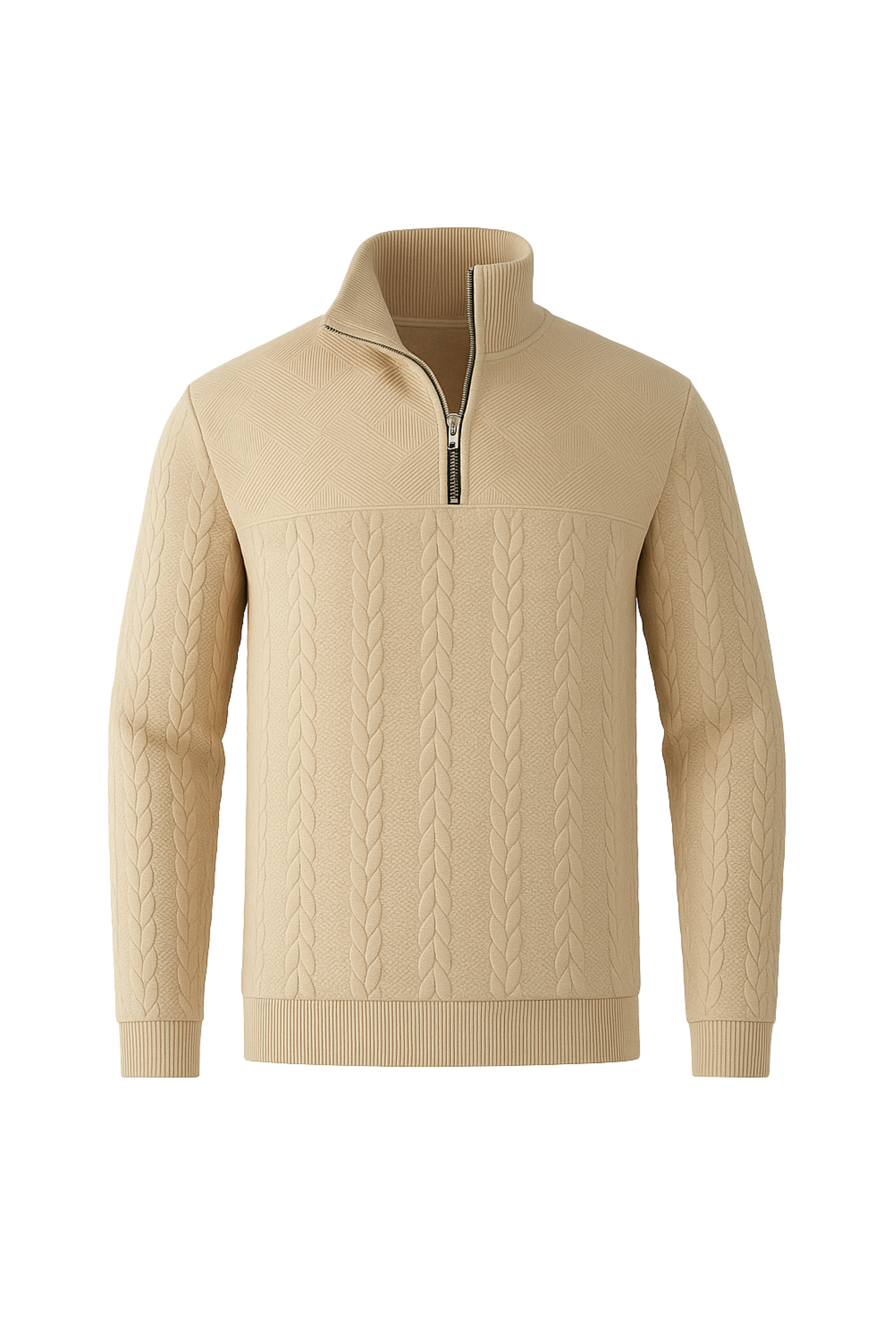 Savoir Kabel Quarter Zip Sweater