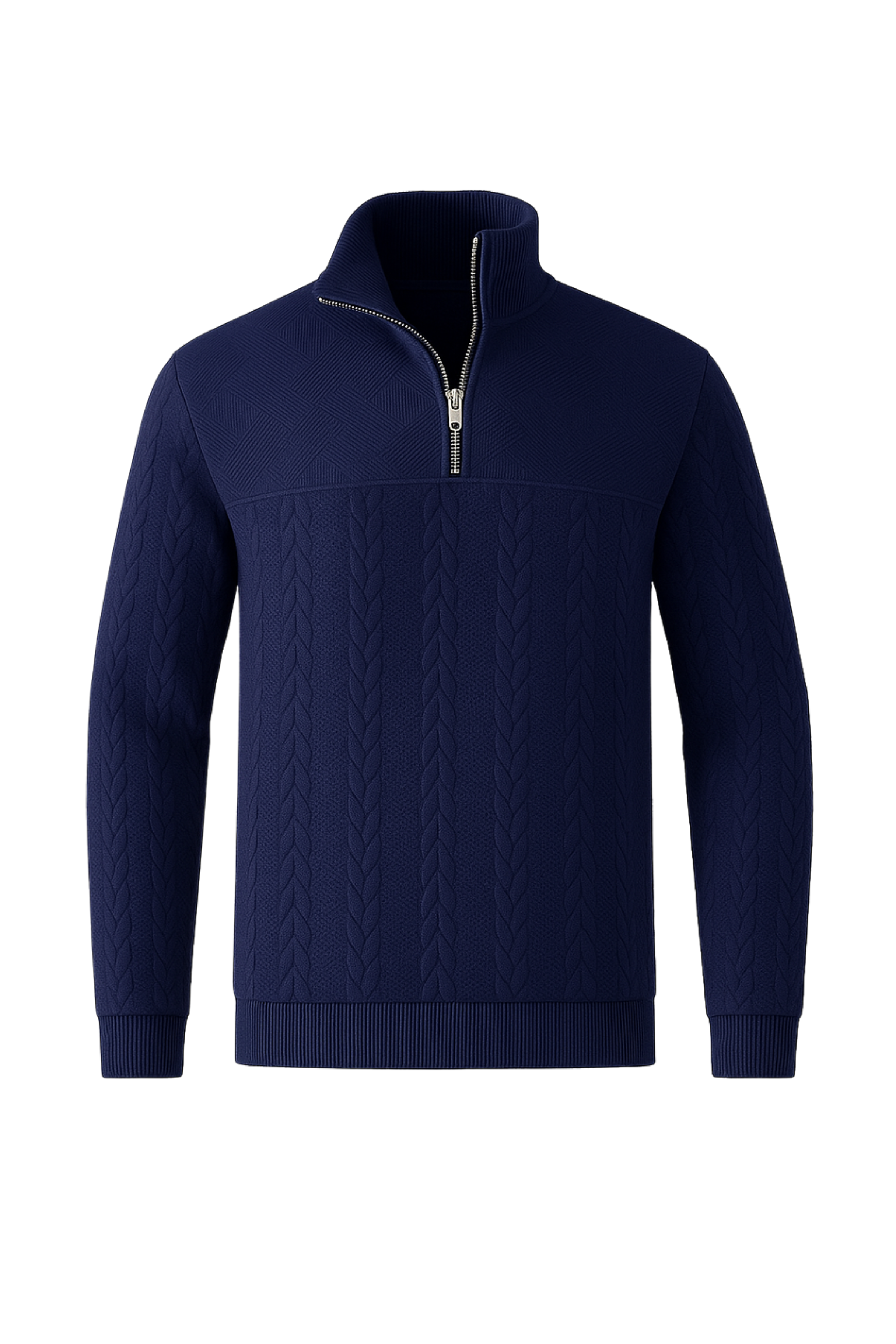 Savoir Kabel Quarter Zip Sweater