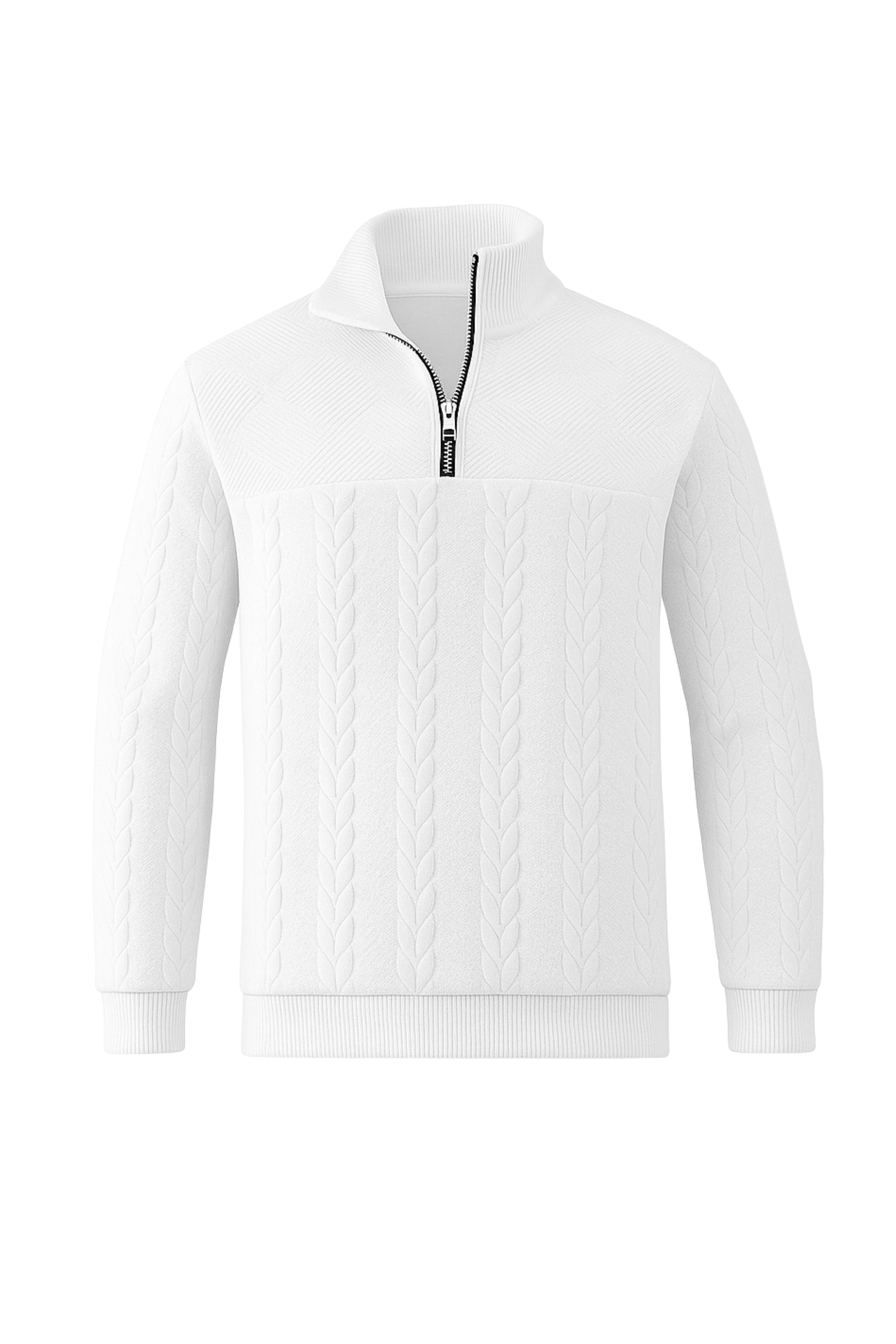 Savoir Kabel Quarter Zip Sweater