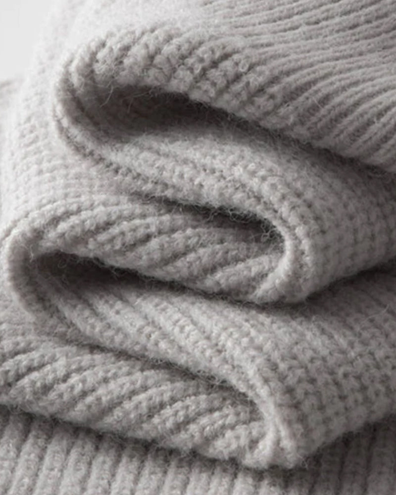 Gianno™ | Klassiek Ribgebreid Wolvest