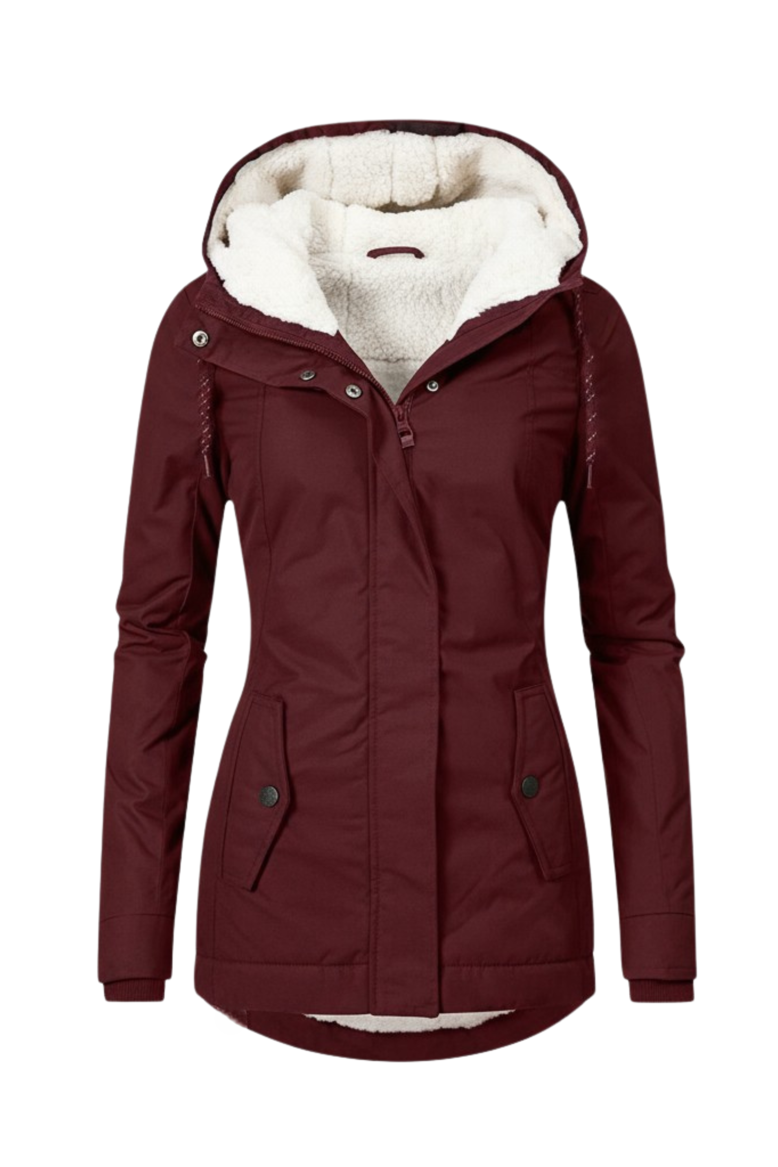 Frostreve Warme Fleece Parka met Capuchon