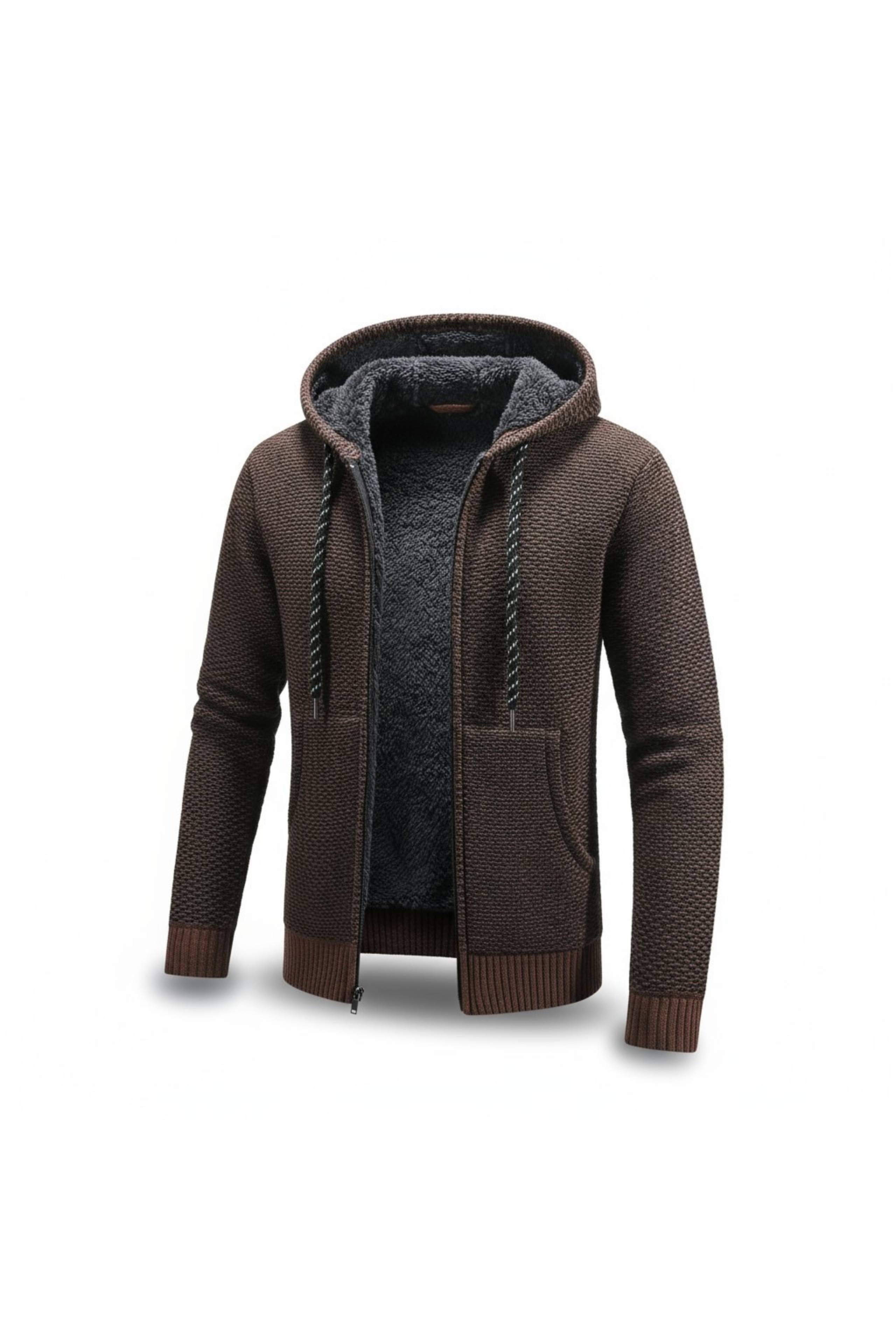 Veliro™ Gebreide Hoodie met Warme Voering