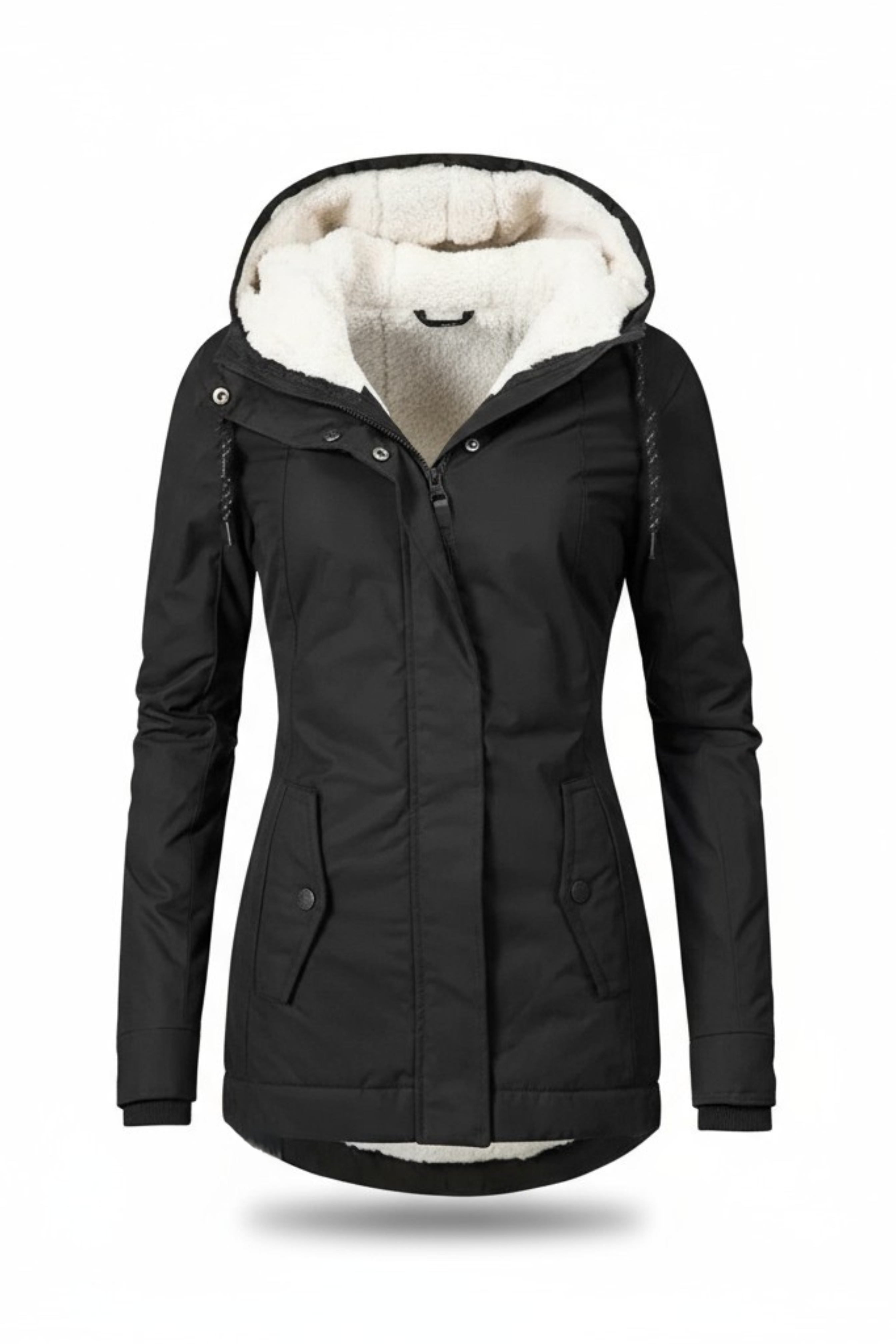 Frostreve Warme Fleece Parka met Capuchon