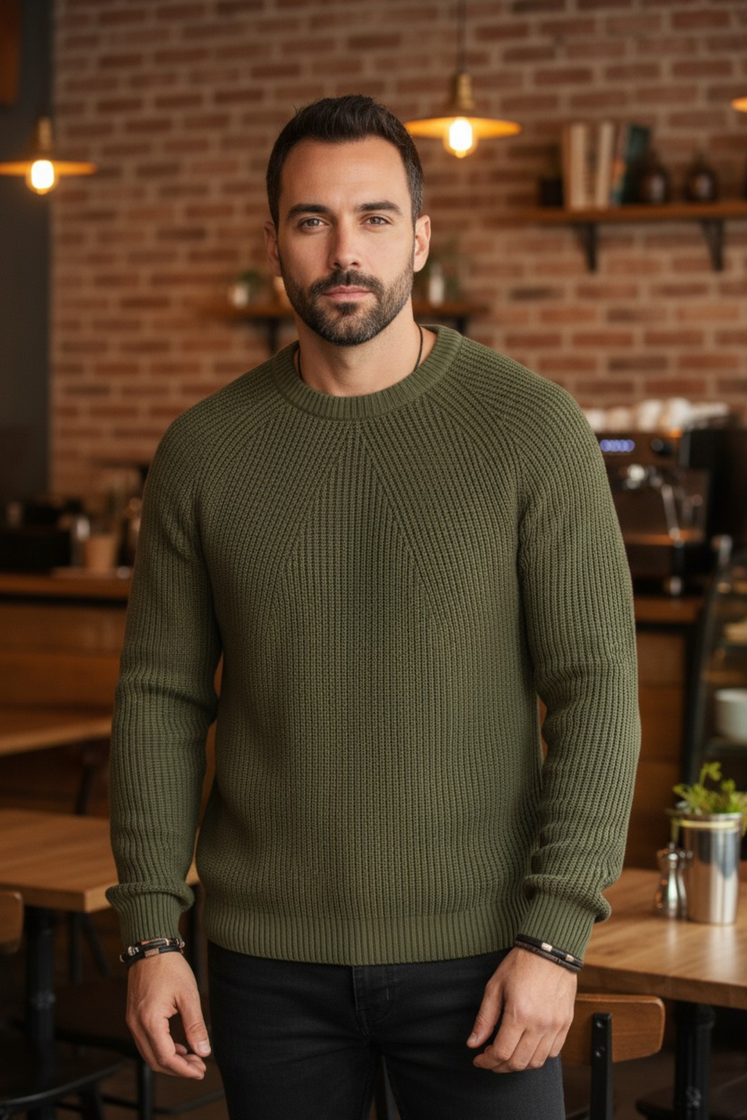 MYNE™ Luxe Katoenen Raglan Sweater