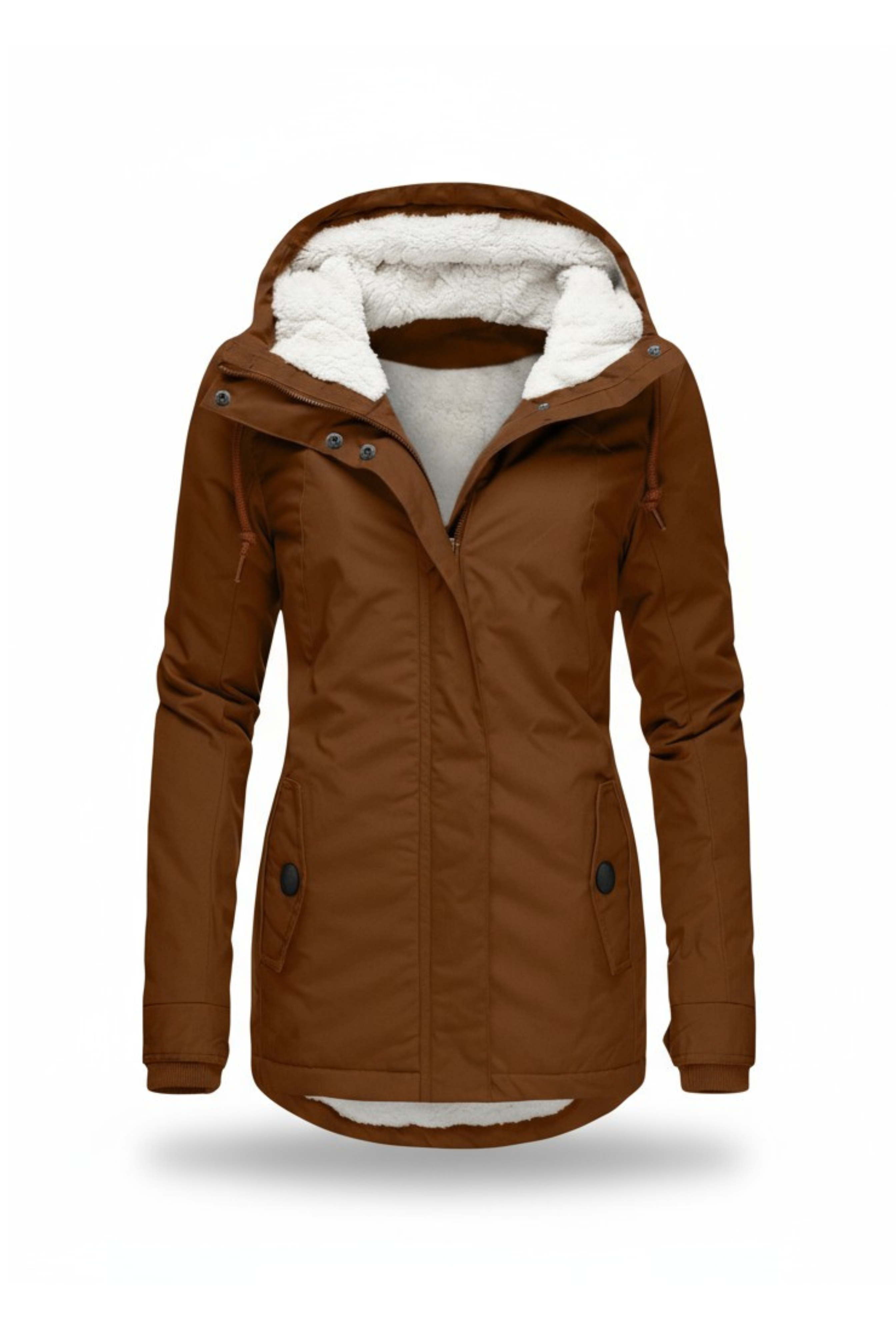 Frostreve Warme Fleece Parka met Capuchon