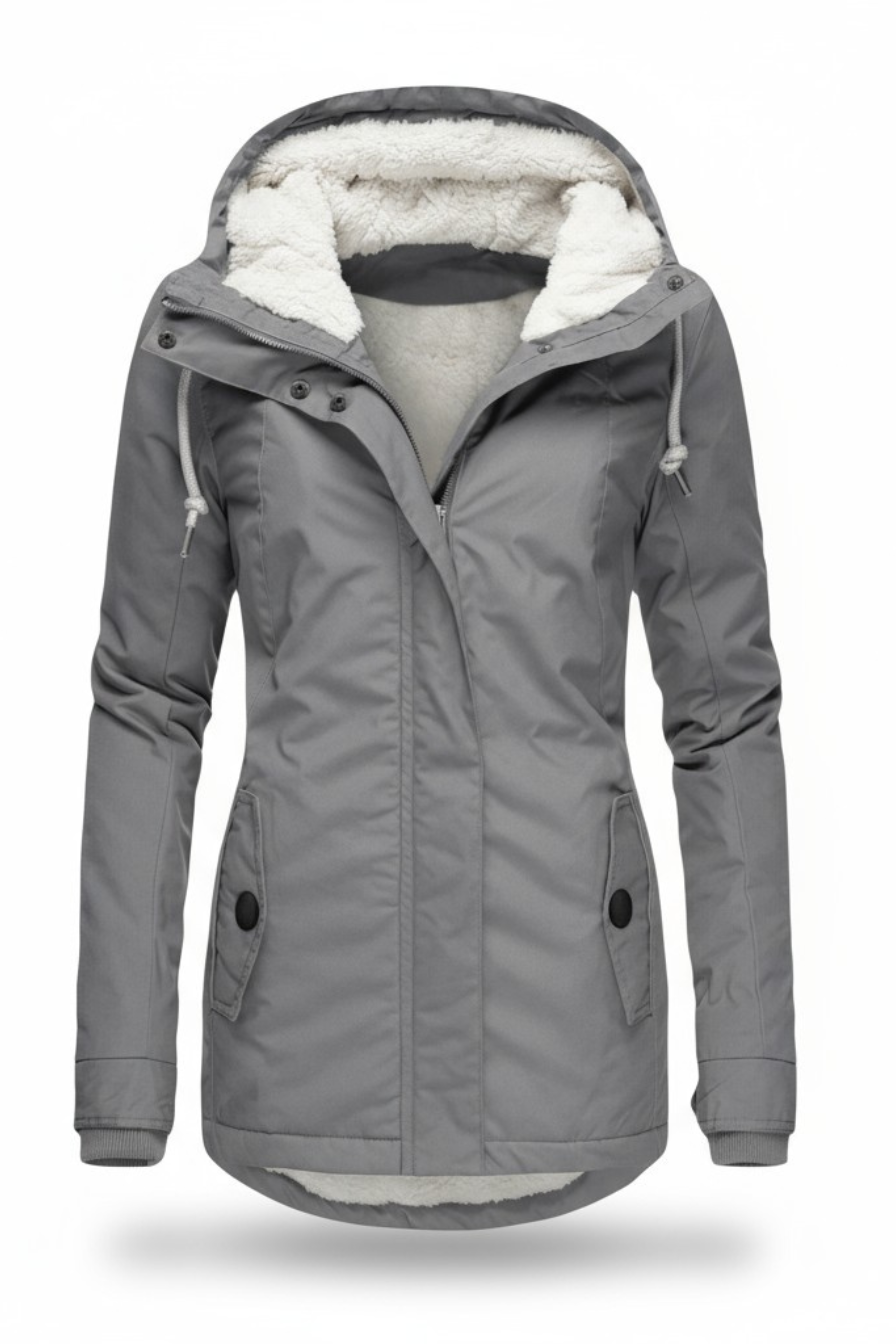 Frostreve Warme Fleece Parka met Capuchon