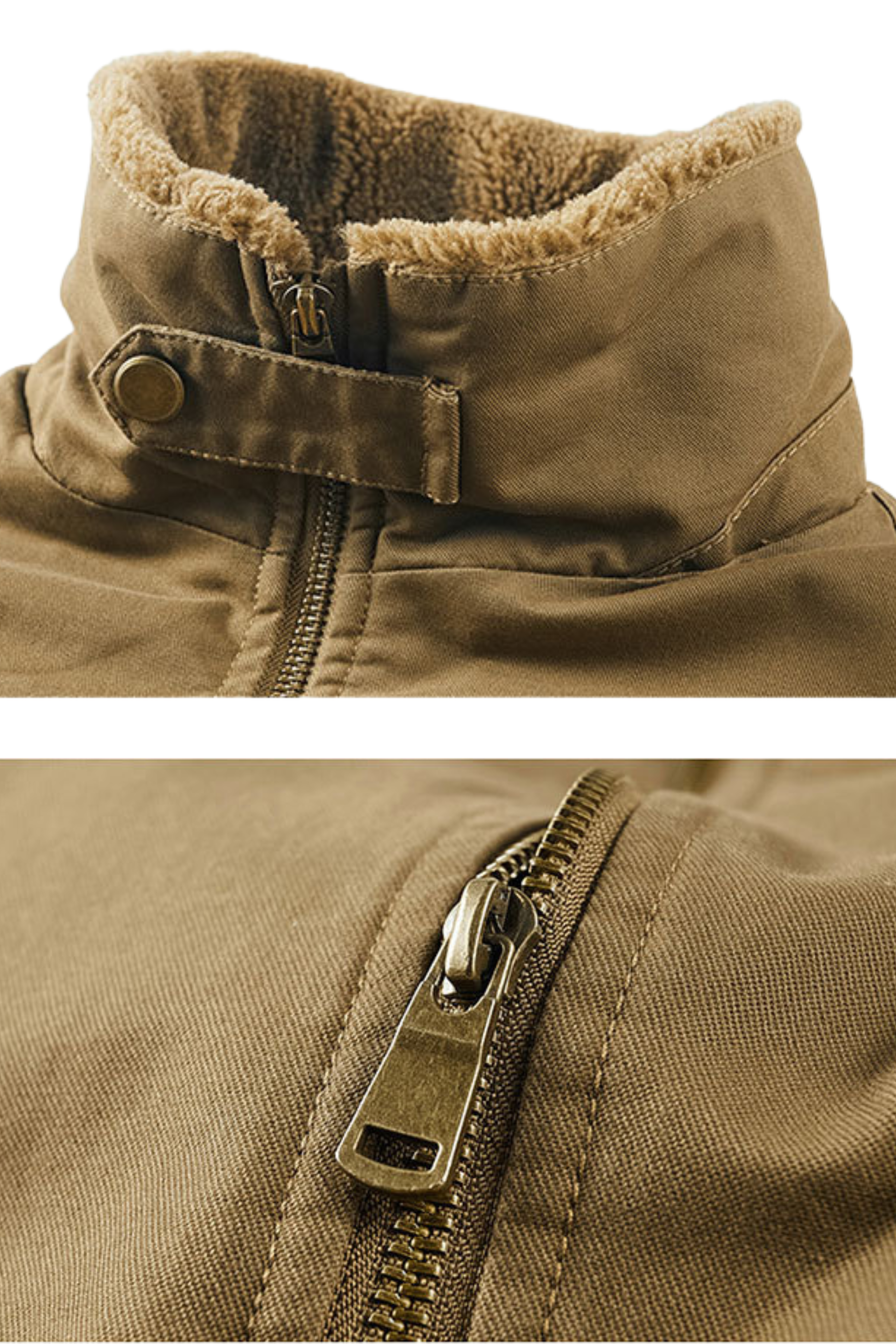 Brunetto™ | Luxe Fleece Bomber Jacket