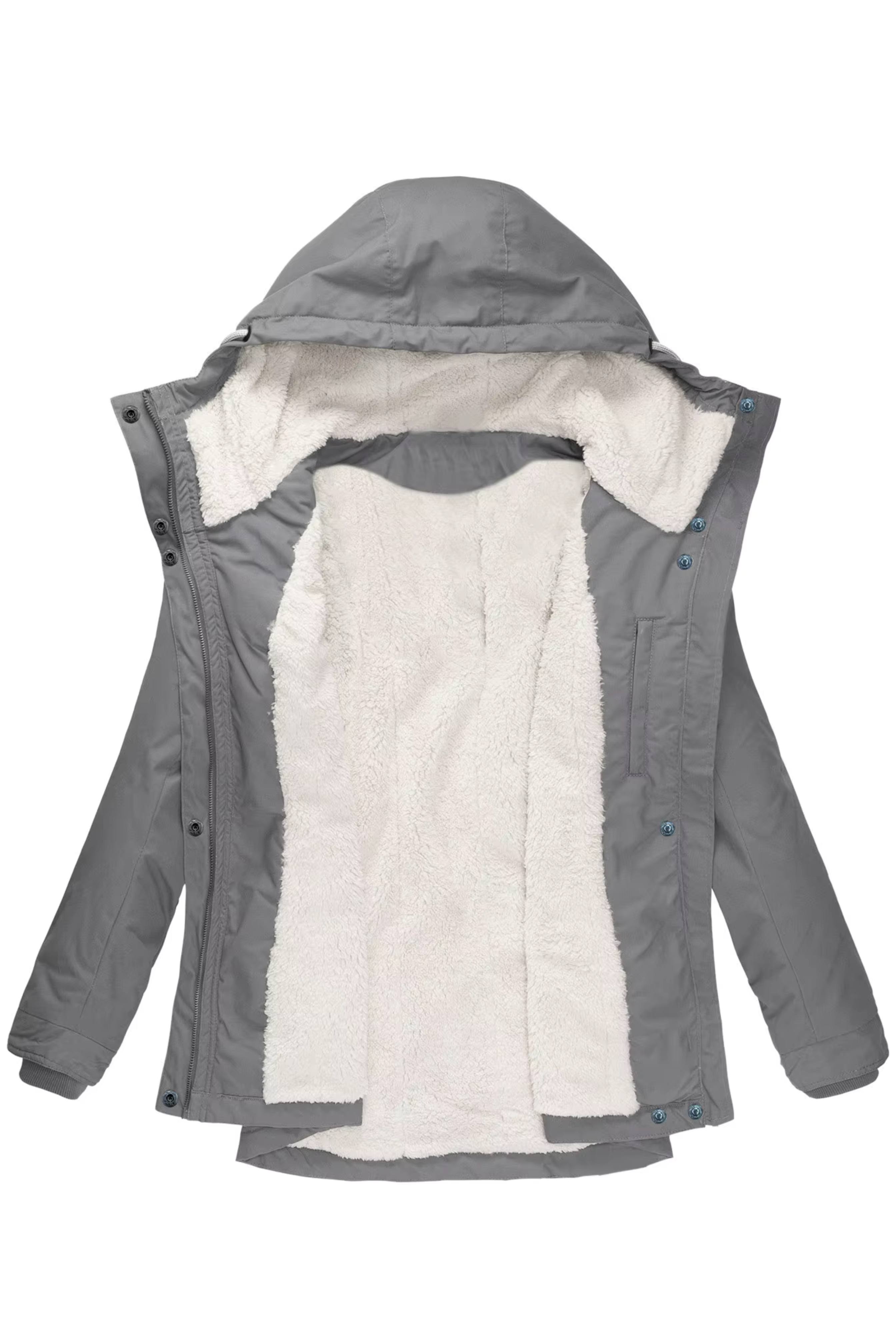 Frostreve Warme Fleece Parka met Capuchon