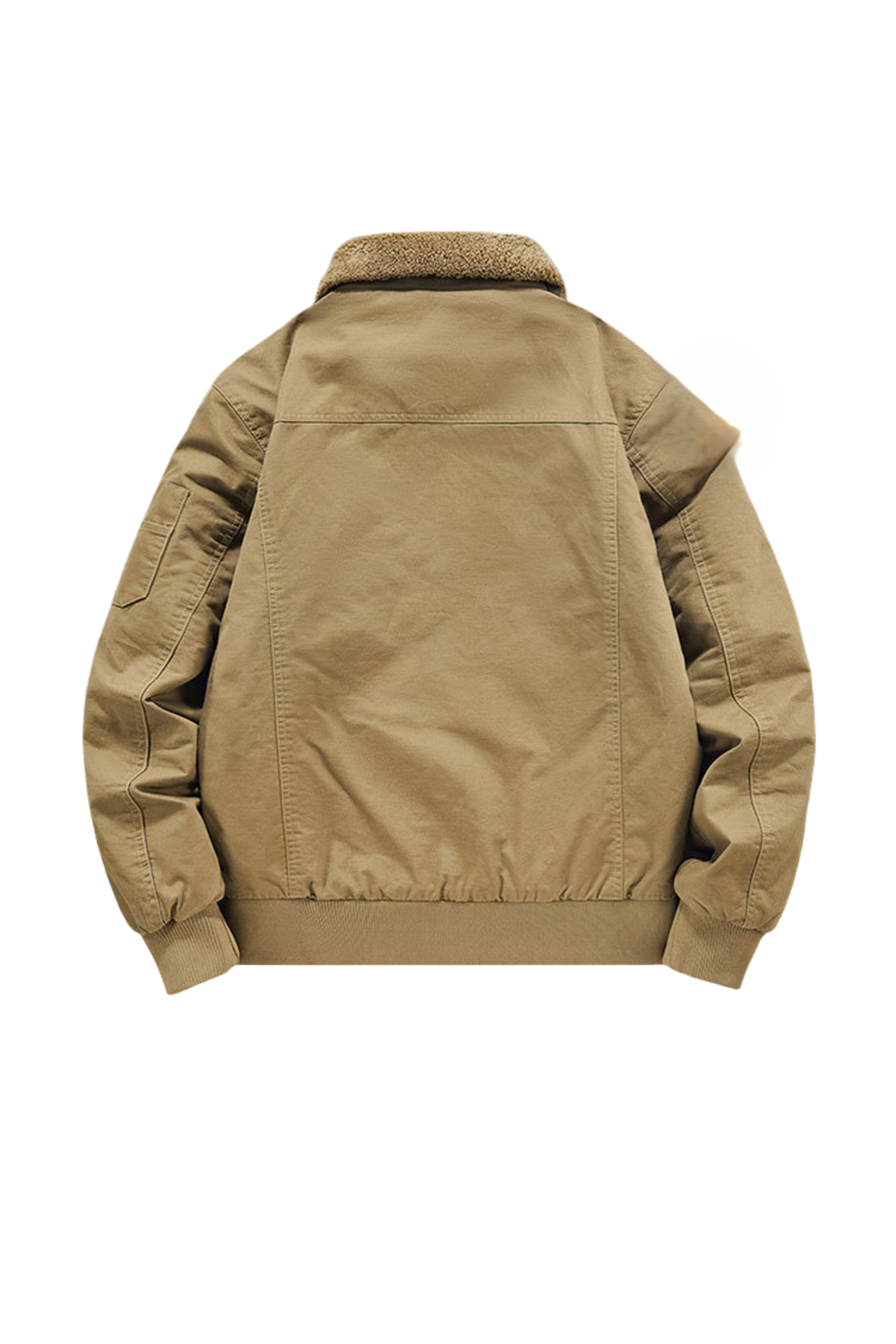 Brunetto™ | Luxe Fleece Bomber Jacket